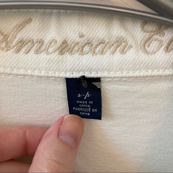 White American Eagle Jean Jacket - Picture 2 of 6